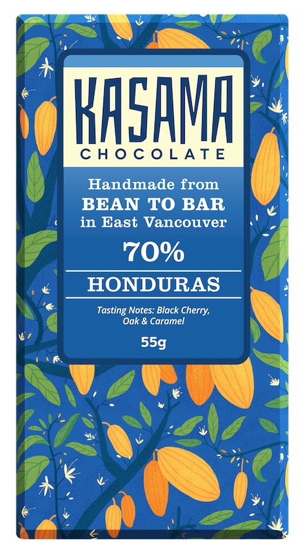Honduras 70% bean-to-bar chocolate