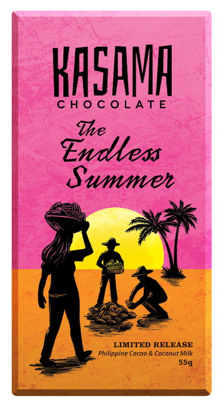 bean-to-bar Philippine coconut Cacao chocolate bar