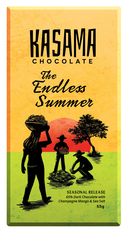 bean-to-bar Philippine mango cacao chocolate bar