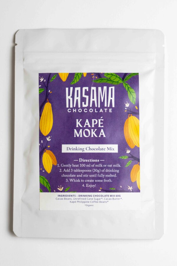 Kape Moka drinking chocolate bean-to-bar mix