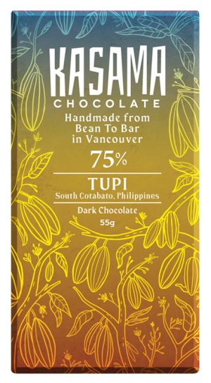 75% Tupi Philippines bean-to-bar chocolate