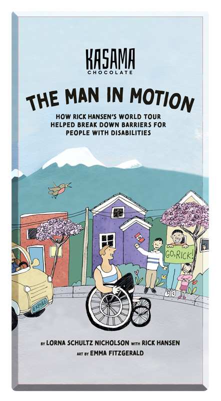 Man in Motion Chocolate Bar