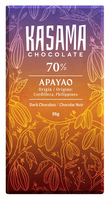 70% Apayao Philippines bean-to-bar chocolate
